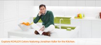 Explore KOHLER Colors featuring Jonathan Adler for the kitchen.