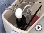 How to Fix a Toilet - Fill Valve Replacement