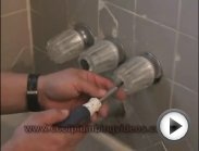 tub and shower valve change from Three handle to Single handle part 1